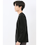 【DRESS T-SHIRT】シルケットスムス スロープネック 長袖Tシャツ