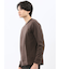 【DRESS T-SHIRT】シルケットスムス スロープネック 長袖Tシャツ