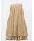 シルキーローン タックギャザースカート
