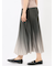 グラデーションプリーツ ロングスカート