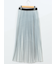 グラデーションプリーツ ロングスカート