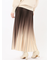 グラデーションプリーツ ロングスカート