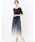 グラデーションプリーツ ロングスカート