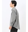 ウール混ストレッチ レギュラーカラー長袖シャツ