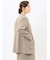 ストレッチウォッシャブル ウーリッシュ ノーカラージャケット(セットアップ可能)