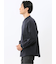 クリエーションキューブ/CREATION CUBE レーヨン混ストレッチ バンドカラー長袖シャツ