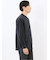 クリエーションキューブ/CREATION CUBE レーヨン混ストレッチ バンドカラー長袖シャツ