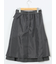 ストレッチウォッシャブル ウール調 フレアースカート グレー(セットアップ可能)
