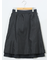ストレッチウォッシャブル ウール調 フレアースカート 紺(セットアップ可能)