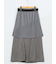ストレッチサテン ロングスカート