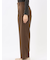 ストレッチ ワンタック ワイドパンツ