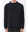 ウェーブジャガード モックネック長袖Tシャツ