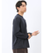 マルチボーダー クルーネック長袖Tシャツ
