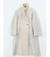 ストレッチ ハンドウォッシャブル スタンドカラー ロングコート