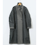 ストレッチ ハンドウォッシャブル スタンドカラー ロングコート