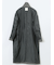 ストレッチ ハンドウォッシャブル スタンドカラー ロングコート