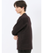 裏起毛ツイル クルーネック長袖Tシャツ
