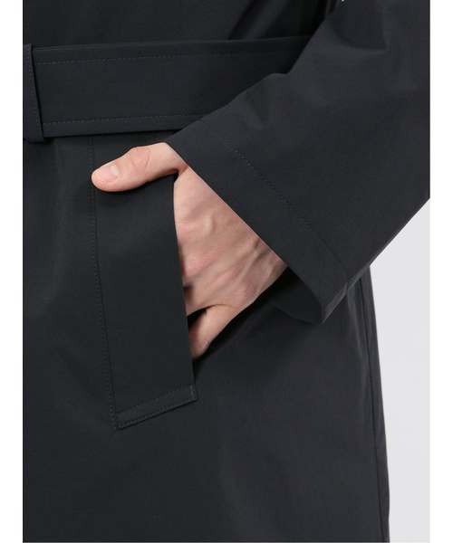 撥水 ストレッチ ライナー付き ダブルトレンチコート｜エムエフ