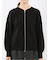 ウォッシャブル ZIP ニットブルゾン