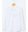 うれしい高機能 リボン脱着 長袖シャツ