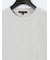 アーガイルジャガード クルーネック長袖Tシャツ