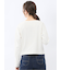 クロップド クルーネック長袖Ｔシャツ