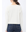 クロップド クルーネック長袖Ｔシャツ