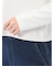 クロップド クルーネック長袖Ｔシャツ