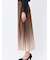 グラデーションプリーツ ロングスカート