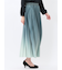 グラデーションプリーツ ロングスカート