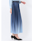 グラデーションプリーツ ロングスカート