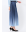 グラデーションプリーツ ロングスカート