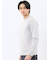 【DRESS T-SHIRT】シルケットスムス スロープネック 長袖Tシャツ