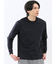 【DRESS T-SHIRT】シルケットスムス スロープネック 長袖Tシャツ
