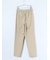 スラリッチ ワンタック テーパードパンツ