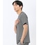 ストレッチ ボーダー クルーネック 半袖 Tシャツ
