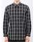 ストレッチ 綿チェック レギュラーカラー 長袖 シャツ