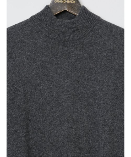 グランバック（GRAND−BACK）/【大きいサイズ】VARIZIONI by gim カシミヤ ハイネックニット 大きいサイズ】VARIZIONI by gim カシミヤ ハイネックニット｜グラン