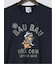 【大きいサイズ】シナコバ/SINA COVA 綿天竺 BAUBAU クルーネック半袖Tシャツ