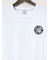 【大きいサイズ】シナコバ/SINA COVA 綿天竺 ワッペン クルーネック半袖Tシャツ