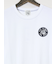 【大きいサイズ】シナコバ/SINA COVA 綿天竺 ワッペン クルーネック半袖Tシャツ