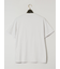 【大きいサイズ】ジム/GIM プラチナフェイスコットン スロープネック半袖Tシャツ