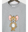 【大きいサイズ】トムとジェリー 両面プリント クルーネック半袖Ｔシャツ
