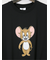 【大きいサイズ】トムとジェリー 両面プリント クルーネック半袖Ｔシャツ