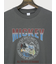 【大きいサイズ】ミッキーマウス ピグメント風プリント クルーネック半袖Ｔシャツ