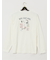 【大きいサイズ】レッドキャプガール/RED CAP GIRL 綿天竺 クルーネック長袖Tシャツ