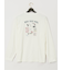 【大きいサイズ】レッドキャプガール/RED CAP GIRL 綿天竺 クルーネック長袖Tシャツ