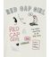 【大きいサイズ】レッドキャプガール/RED CAP GIRL 綿天竺 クルーネック長袖Tシャツ