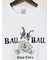 【大きいサイズ】シナコバ/SINA COVA 綿天竺 BAUBAU クルーネック長袖Tシャツ