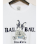 【大きいサイズ】シナコバ/SINA COVA 綿天竺 BAUBAU クルーネック長袖Tシャツ